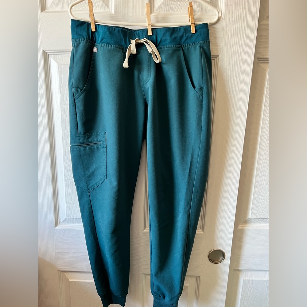Figs Scrubs Caribbean Blue Zamora Jogger Scrub Pant Women’s M